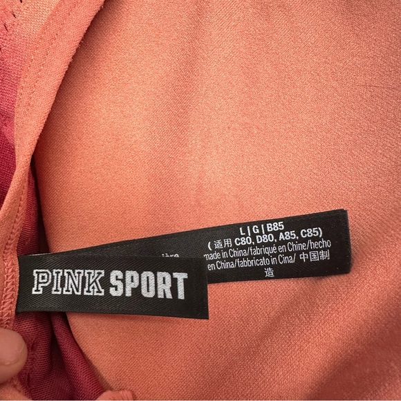 Victorias Secret PINK Sports Bra Bundle Womens Size Large Workout - Picture 8 of 9